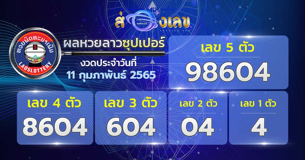 ตรวจหวยลาวซุปเปอร์