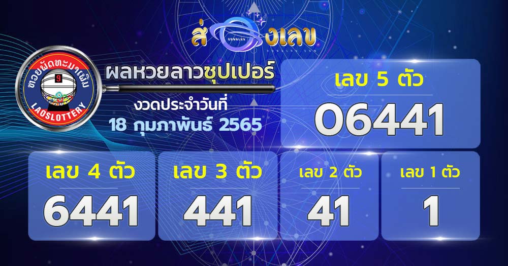 ตรวจหวยลาวซุปเปอร์