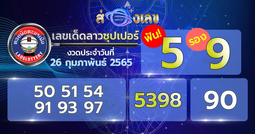 เลขเด็ดหวยลาวซุปเปอร์