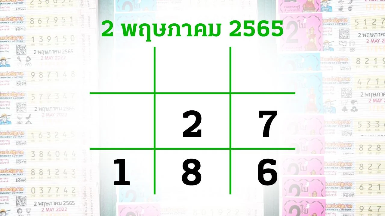 หวยไทยรัฐ 2/5/65