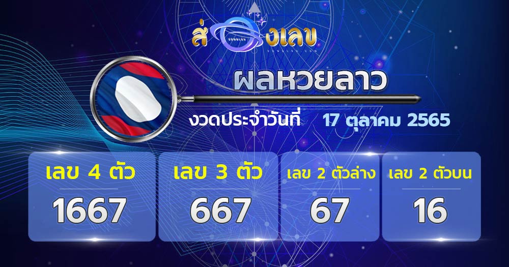 ผลหวยลาว