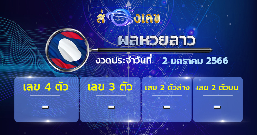 ผลหวยลาว