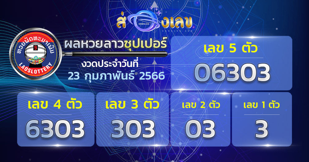 ตรวจหวยลาวซุปเปอร์