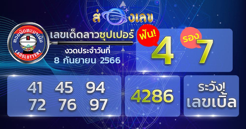 หวยลาวซุปเปอร์